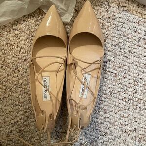 Jimmy Choo Nude Flat
